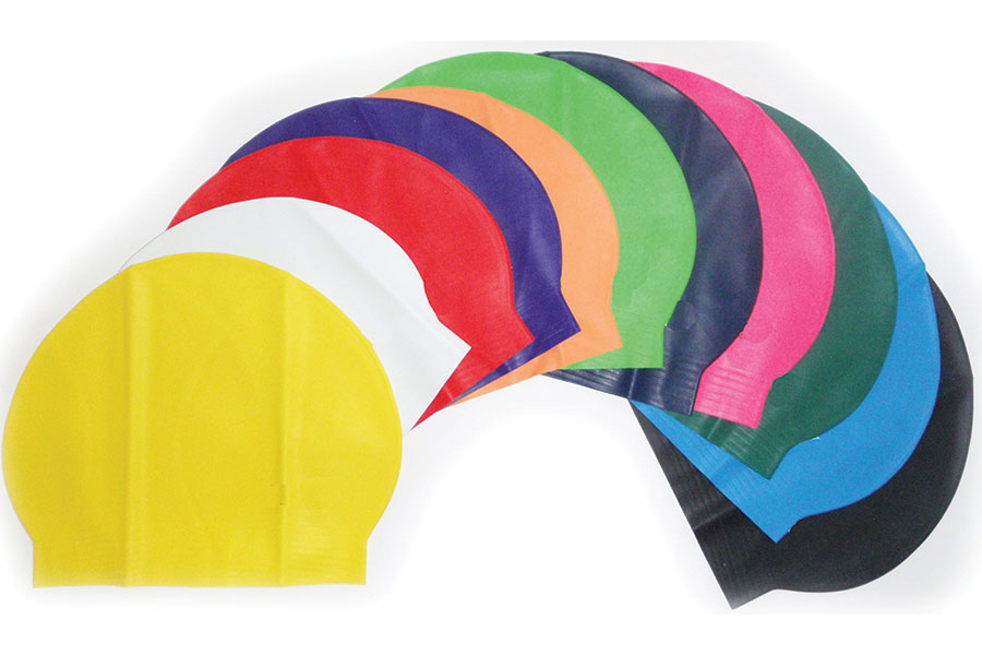 SPRINT AQUATICS LATEX  SWIMMING CAP-FLAT PACK